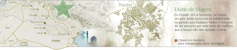 Mapa Iraque