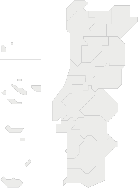 Mapa de Portugal
