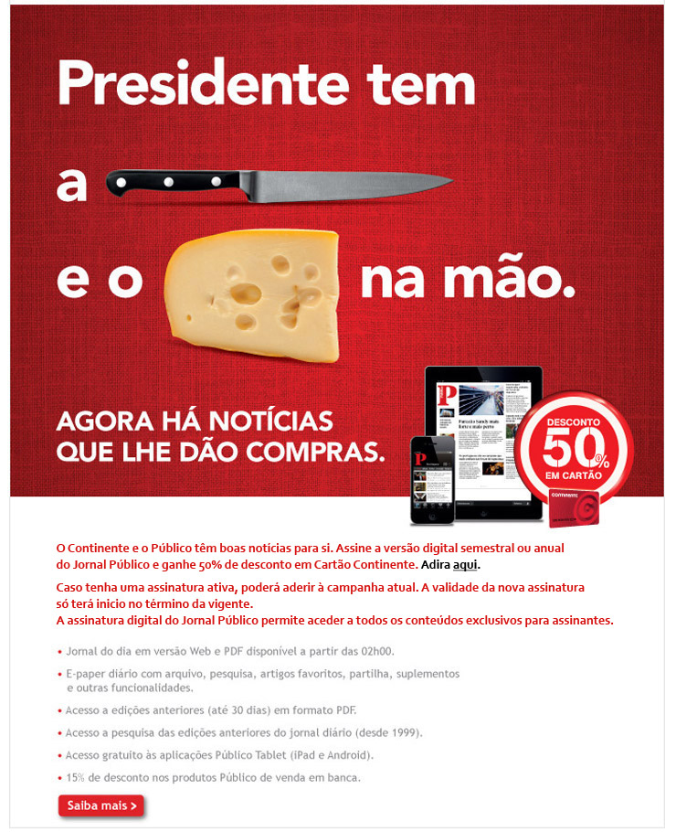 Agora h&aacute; not&iacute;cias que lhe d&atilde;o compras.