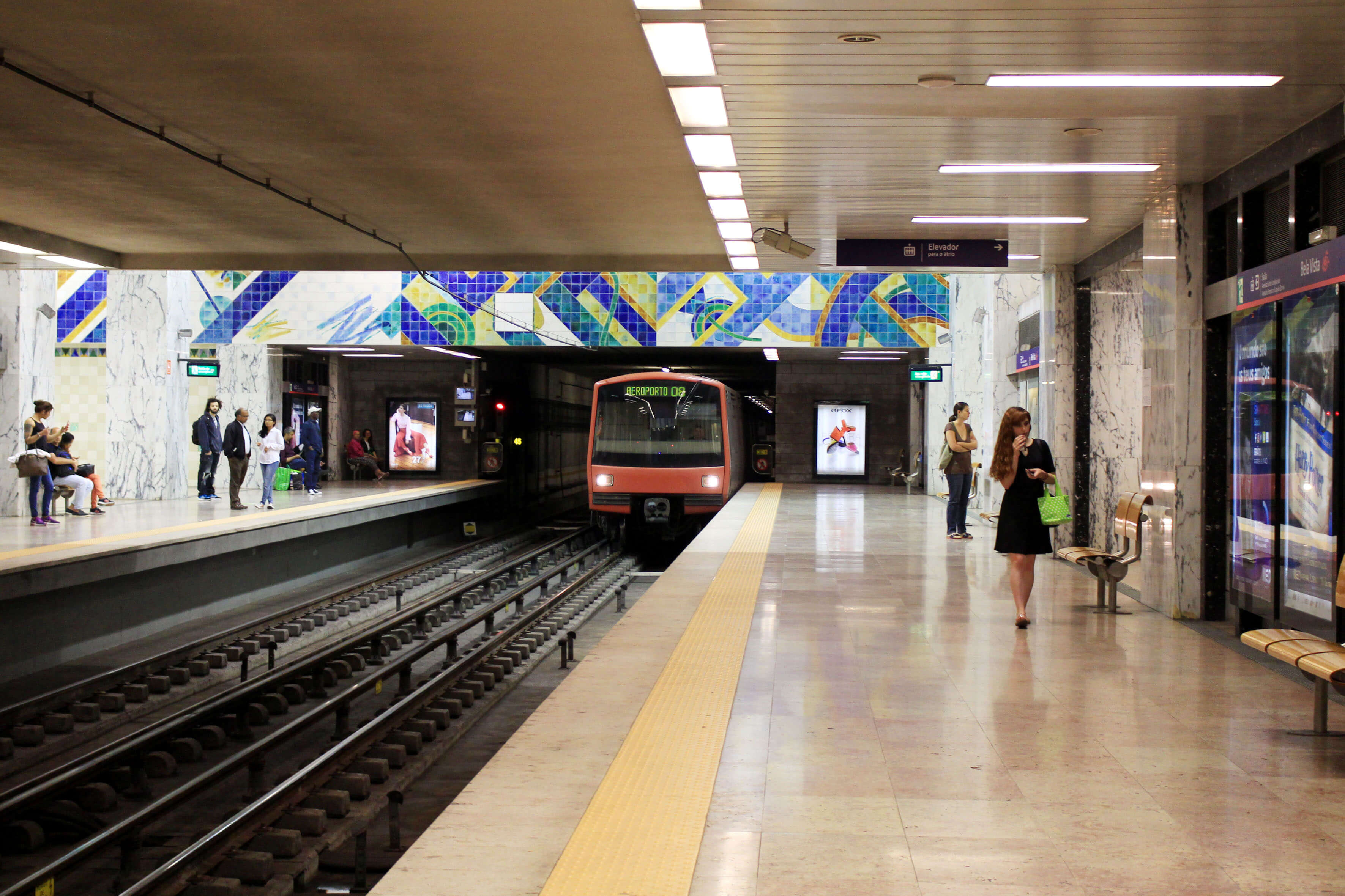 Estação do Metro da Bela Vista