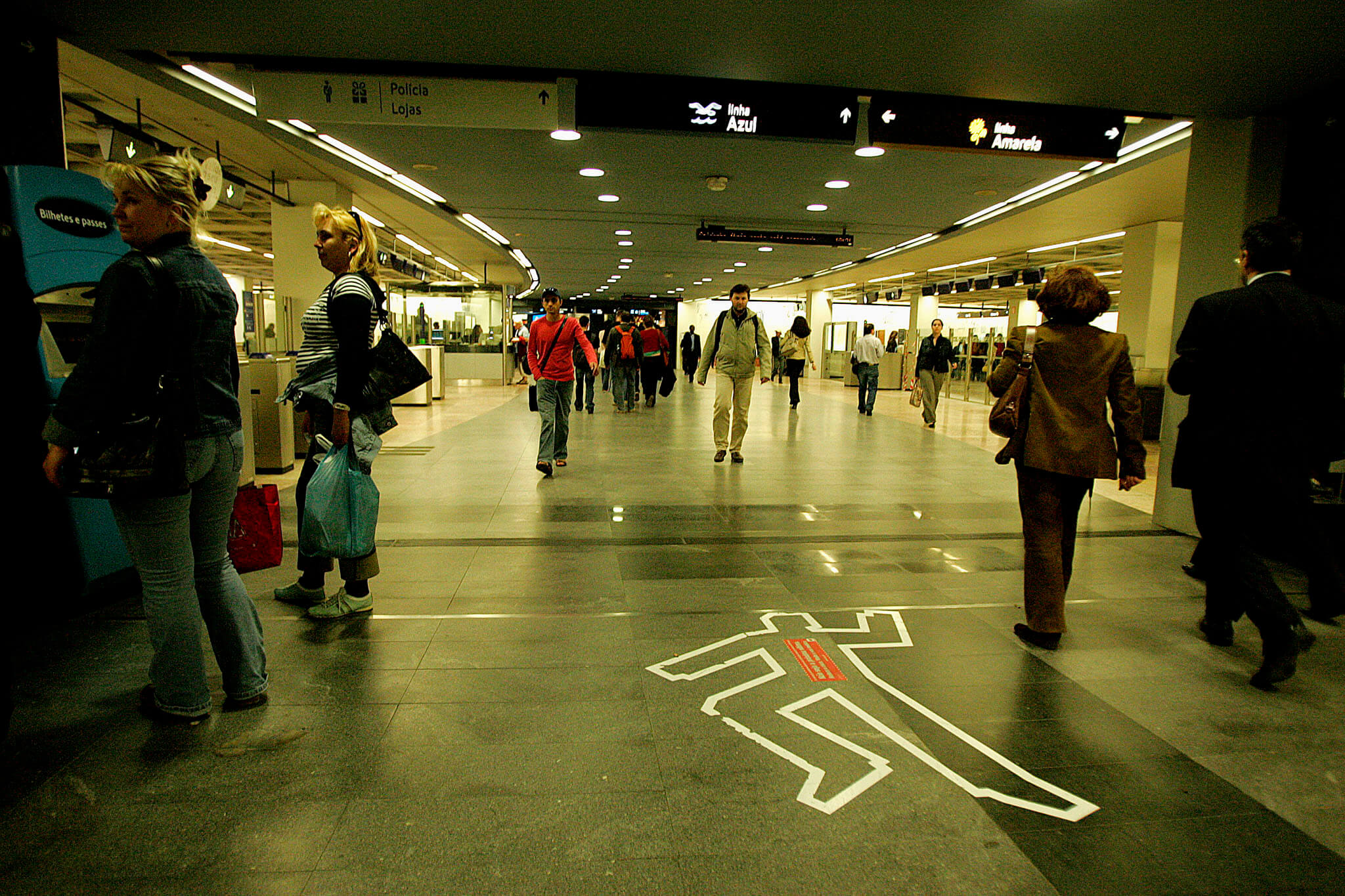 Estação do Metro do Marquês de Pombal