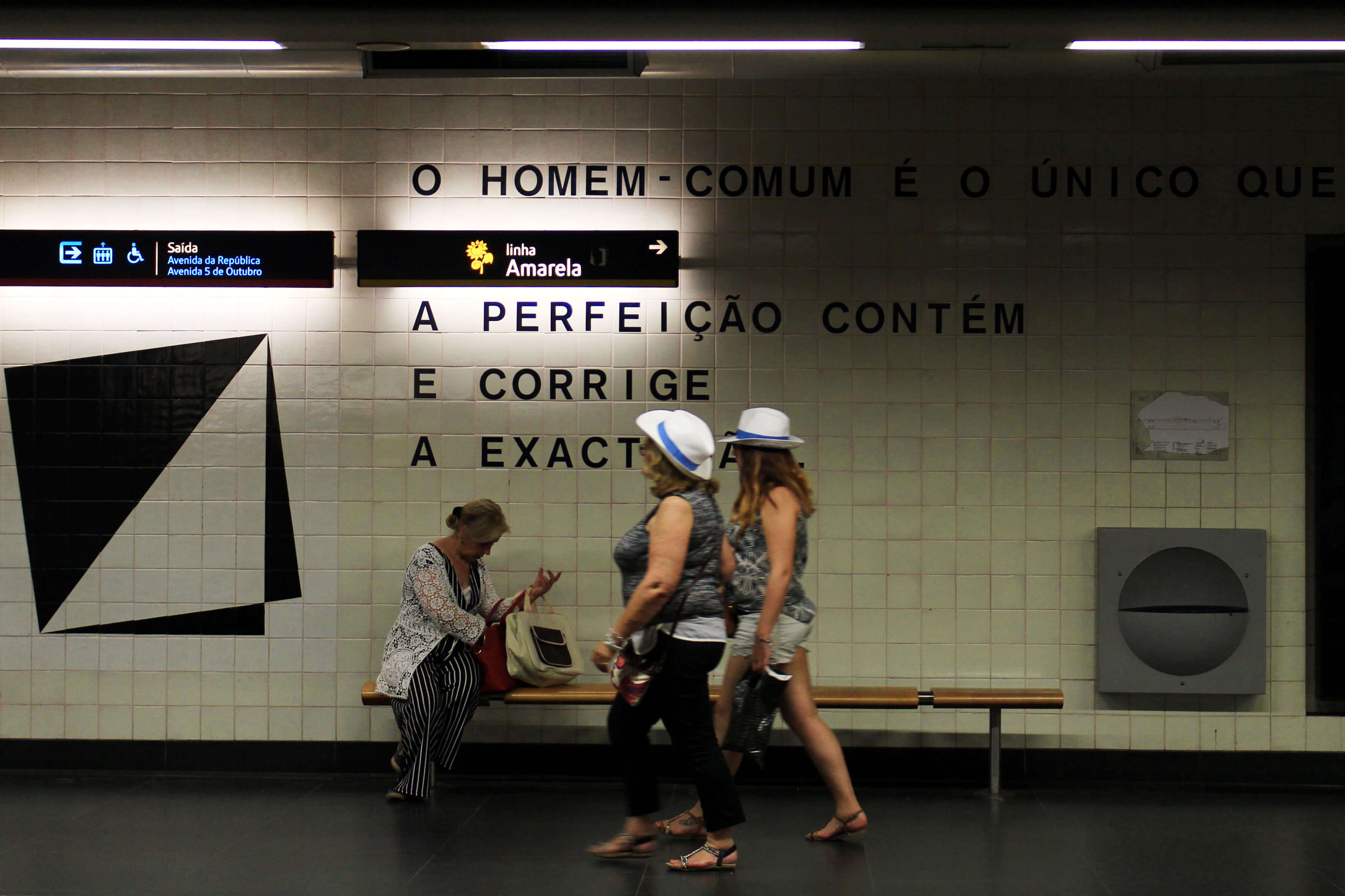Estação do Metro do Saldanha