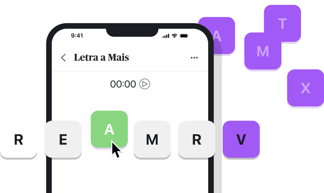 Imagem do jogo Letra a Mais