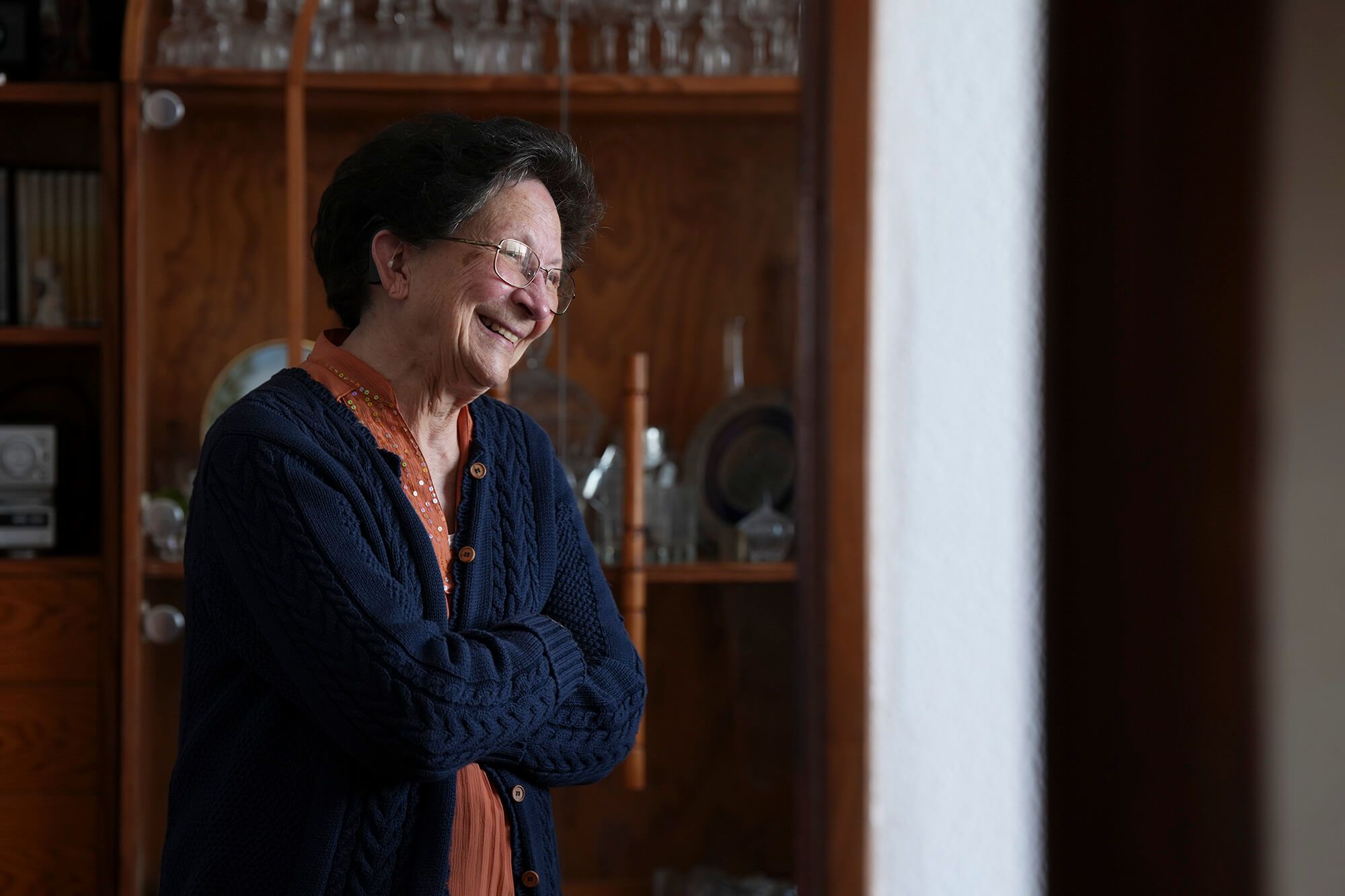 Violeta em casa, em Sines